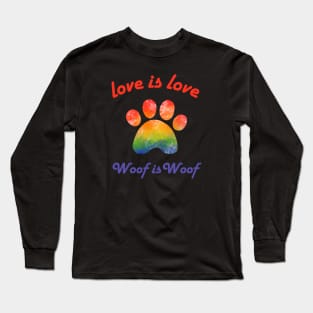 Pride Paw Long Sleeve T-Shirt